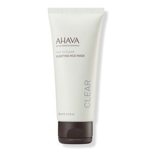 Ahava Purifying Mud Mask | NEW | Time To Clear | 100mL 3.4oz | NIB Safety Sealed